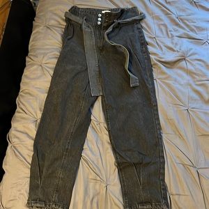 Black jeans size 28 women